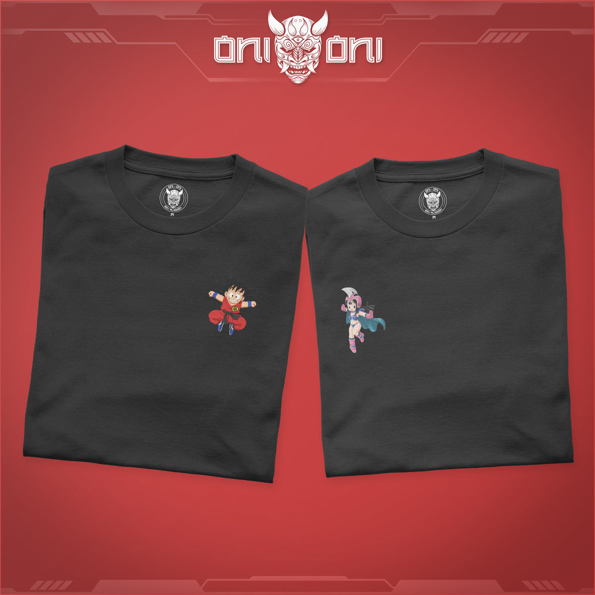 Duo Pack Playeras Goku y Milk 02