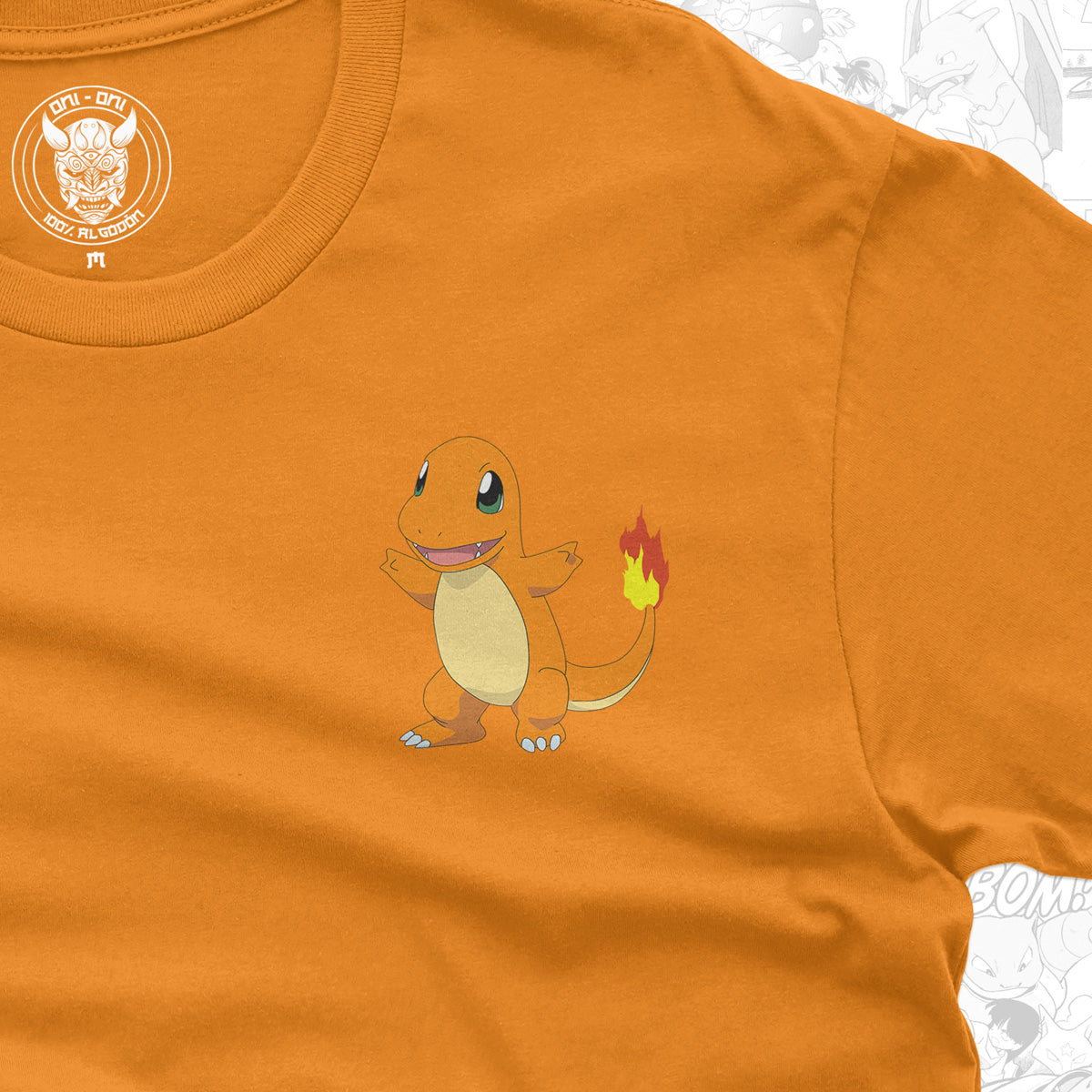 Playera Pokemon Charmander