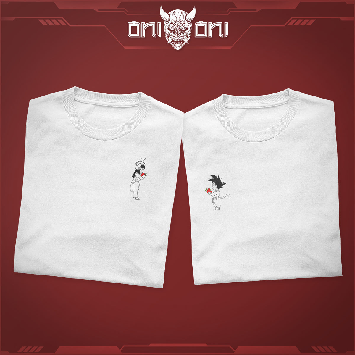 Duo Pack Playeras Goku y Milk