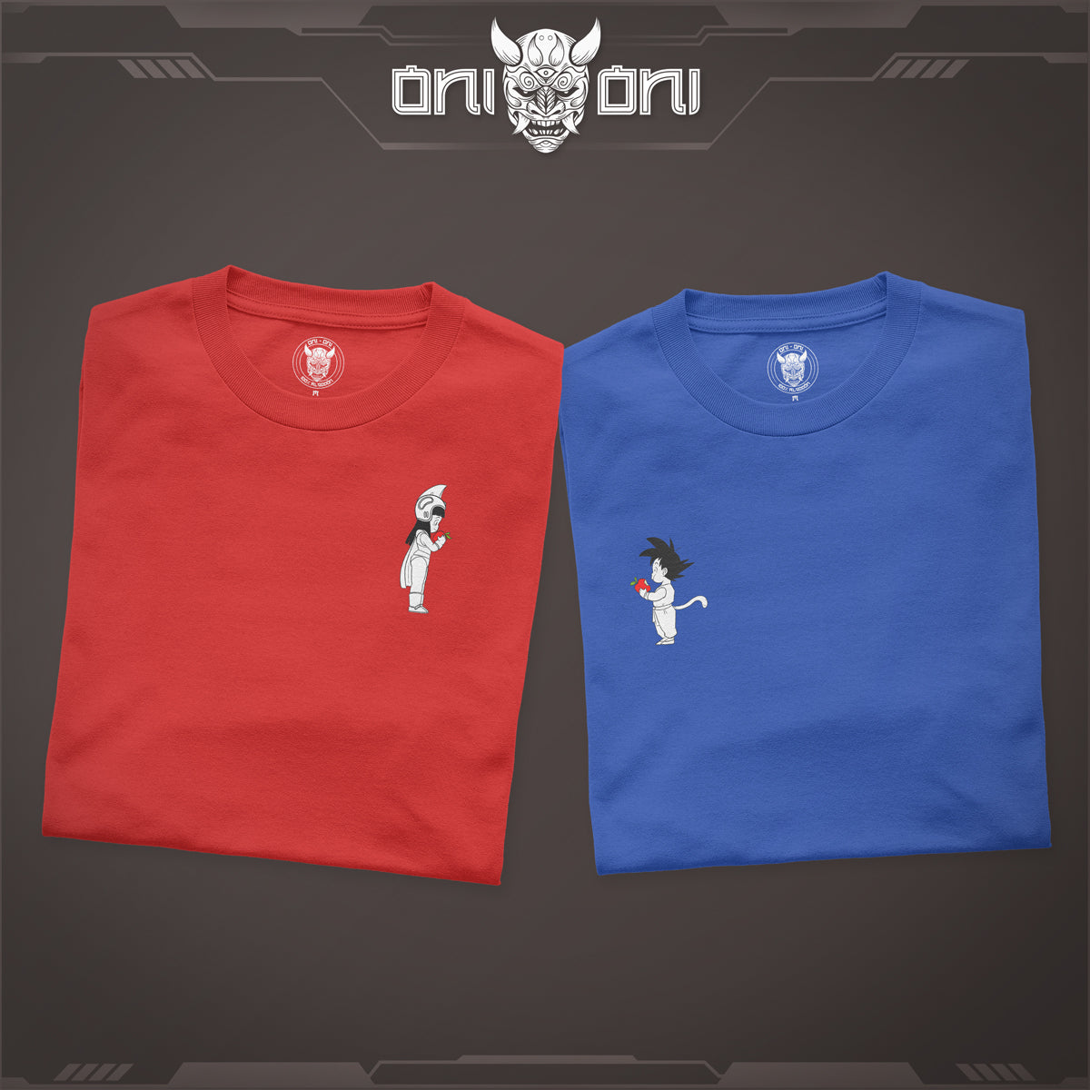 Duo Pack Playeras Goku y Milk