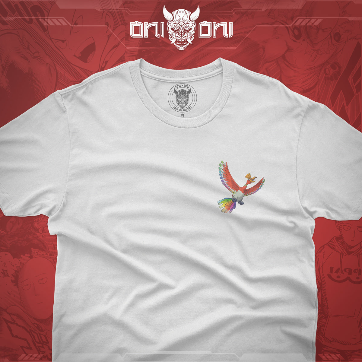 Playera Pokemon Ho oh