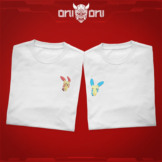 Duo Pack Playeras Minun Plusle