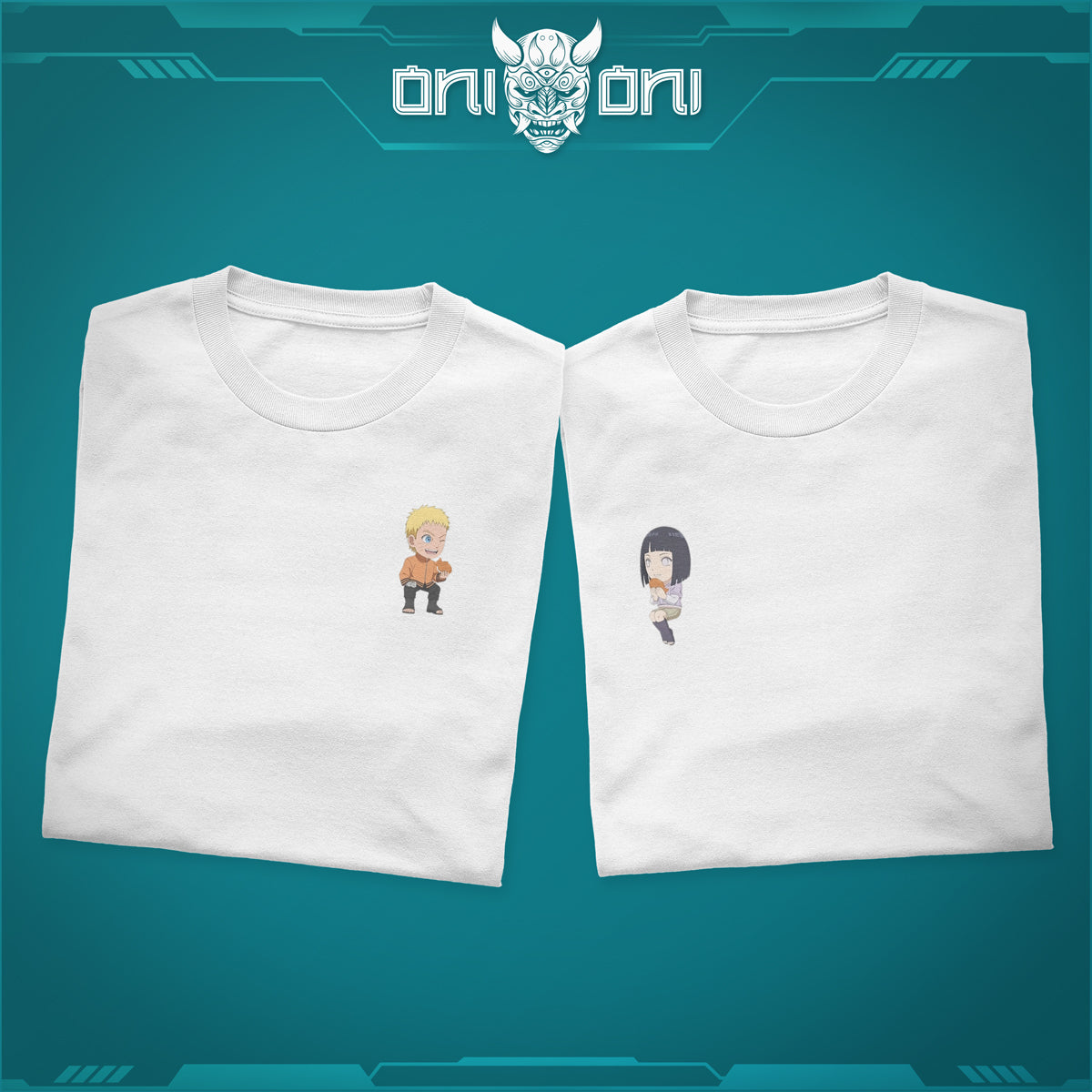 Duo Pack Playeras Naruto y Hinata 03