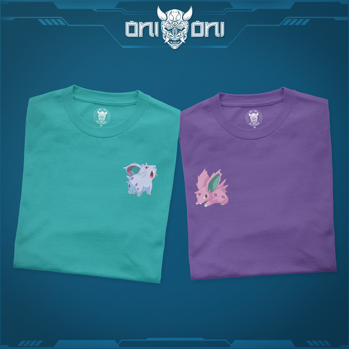 Duo Pack Playeras Nidoran