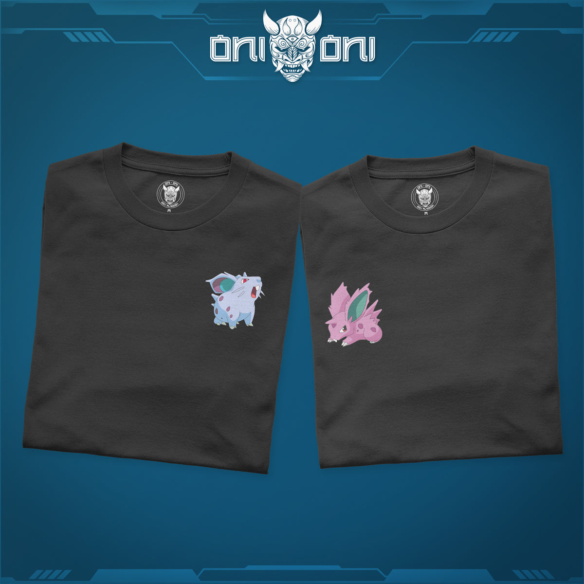 Duo Pack Playeras Nidoran