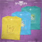 Pack 3 Playeras Pikachu Bulbasaur Squirtle ND