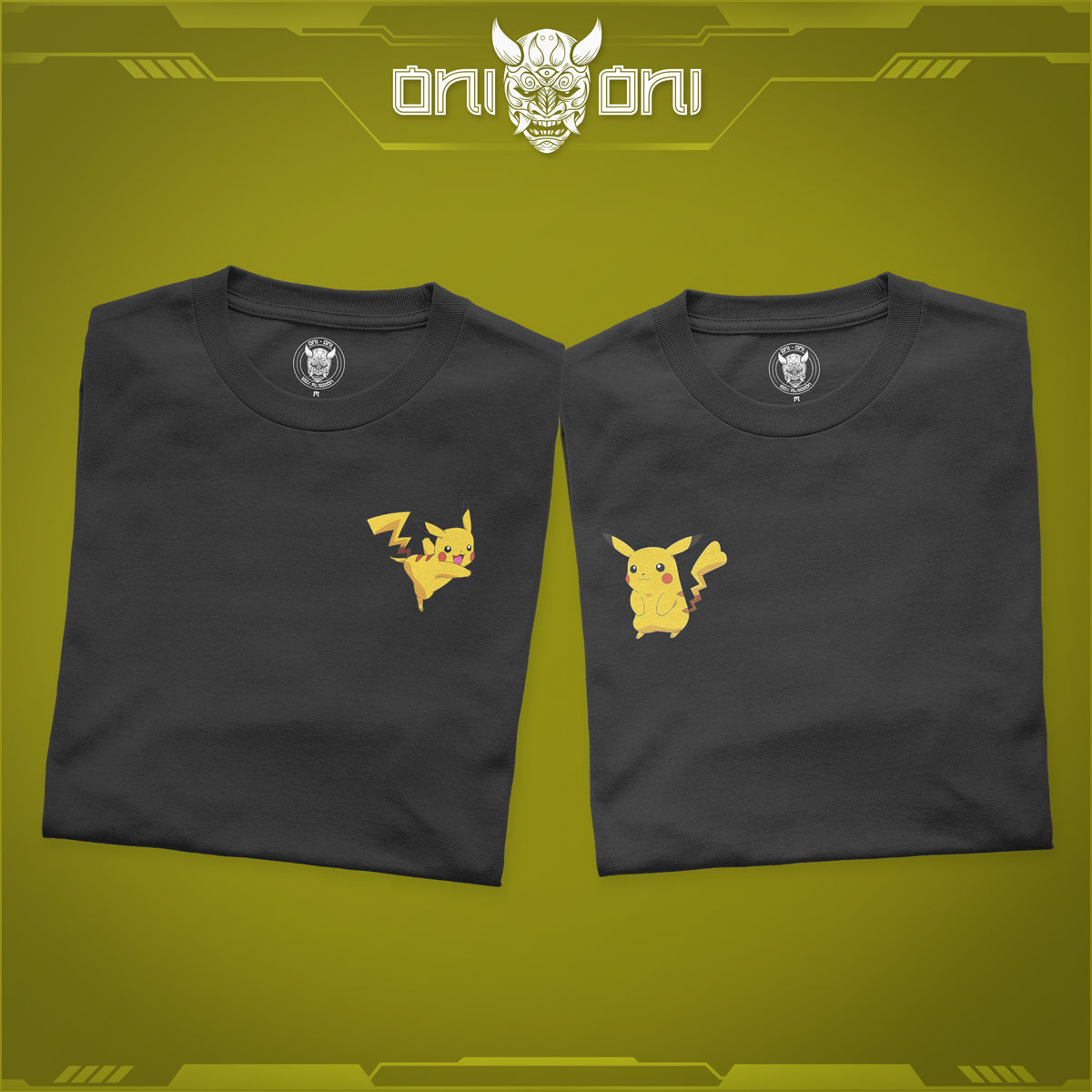 Duo Pack Playeras Pikachu