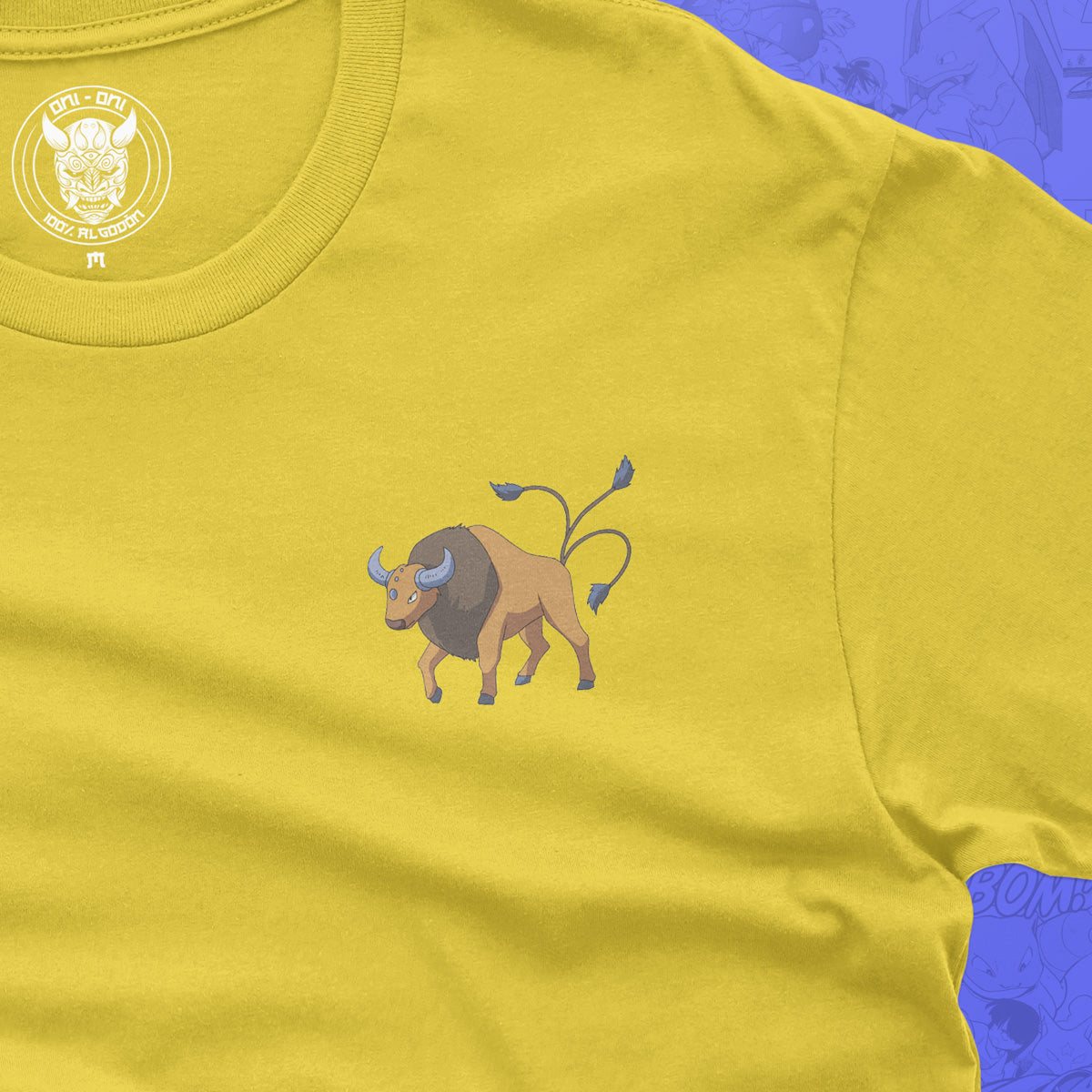 Playera pokemon Tauros