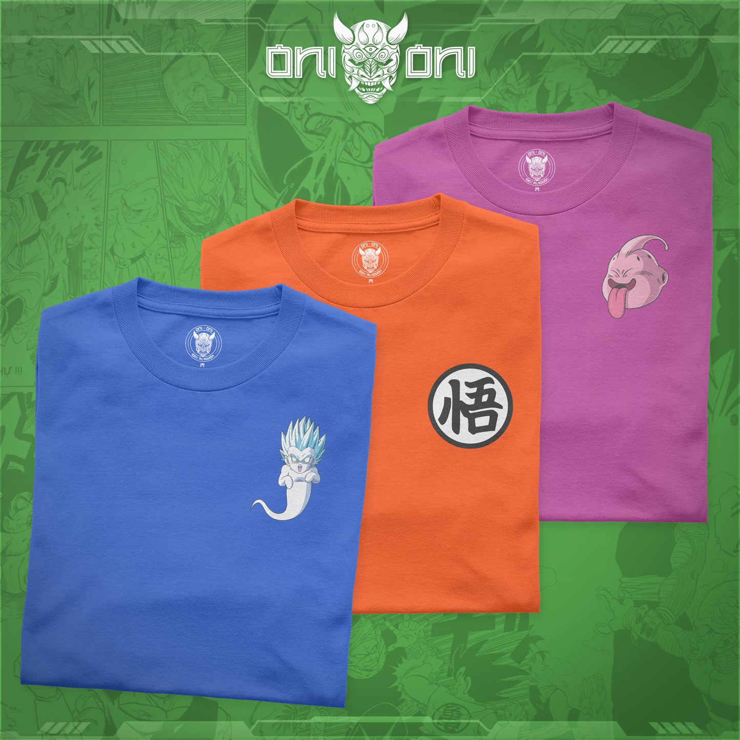 Pack de 3 playeras DB