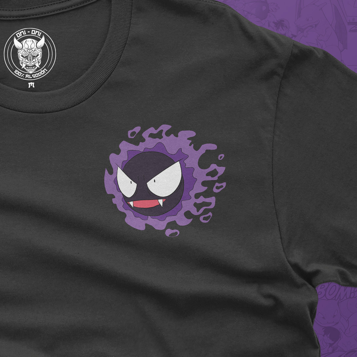 Pack de 3 Playeras Gastly Haunter Gengar